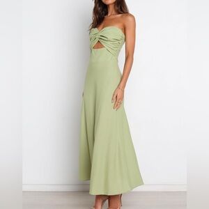 Petal & Pup Rosetta Dress, Green, Size 4